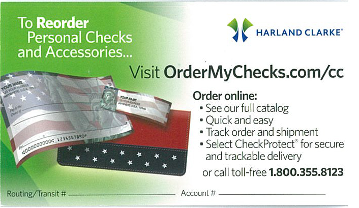 order checks online